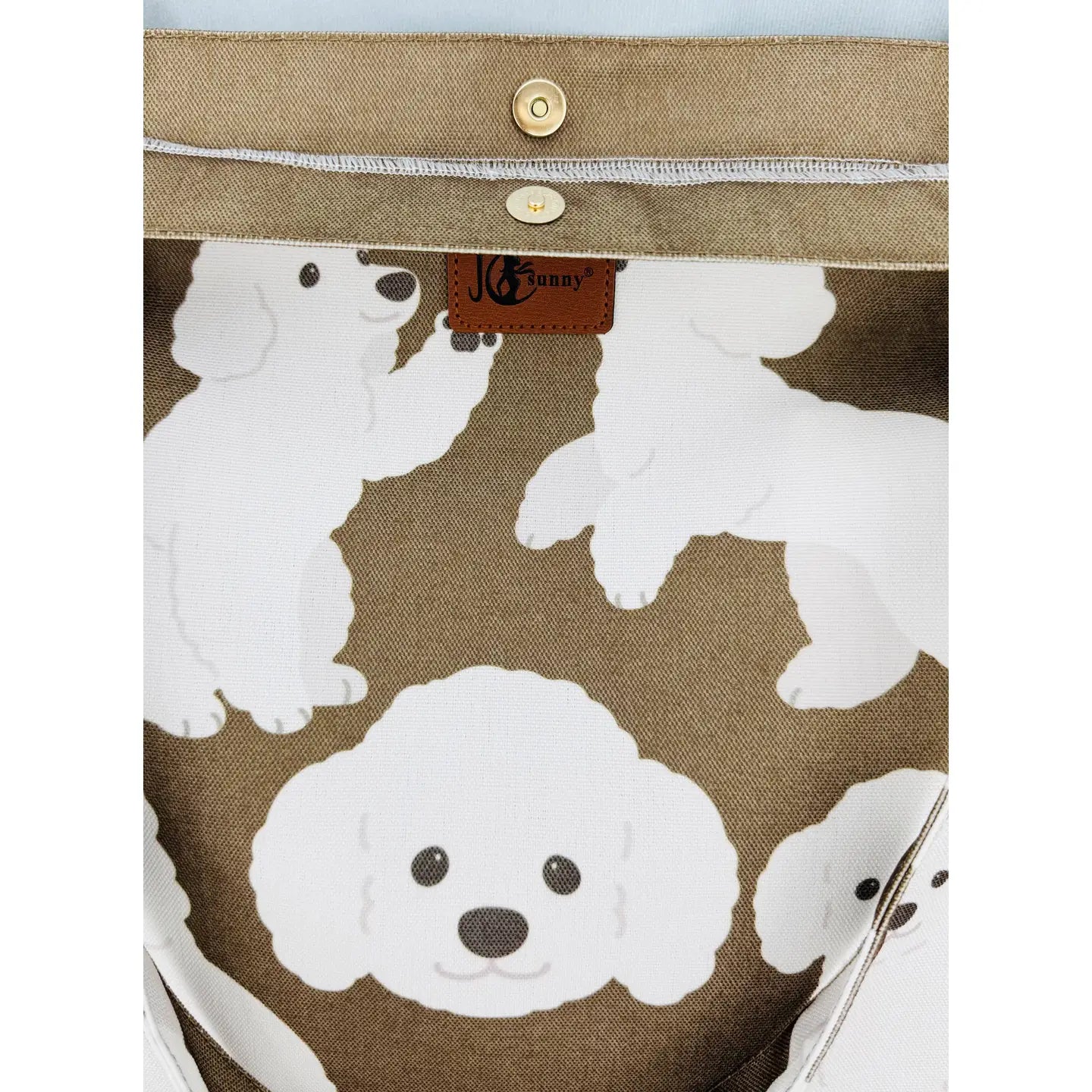 Cute puppies tote